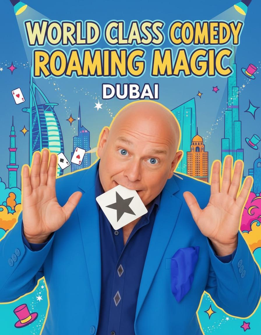 Corporate Magician Dubai Close Up Roming Corporate Magician Dubai Close Up Roming